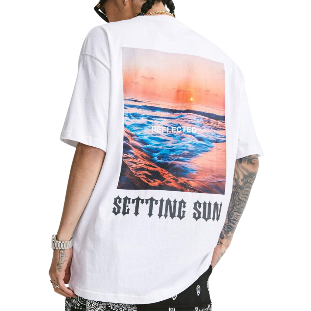Men's 'Setting Sun' Print Tee