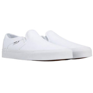 White Slip On Vans Shoes