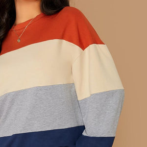 Women's Color Block Sweater