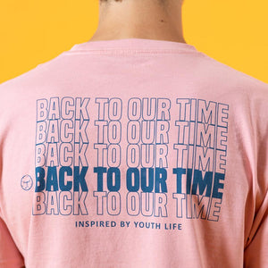 Men's 'Back To Our Time' Print Tee