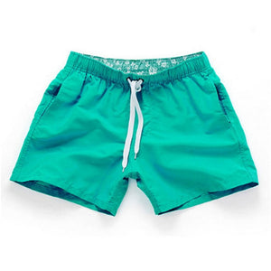 Men's Solid Swim Shorts
