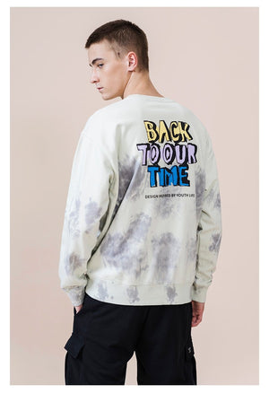 Men's 'Back To Our Time' Print Pullover