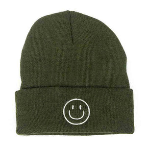 Mr. Smiley Solid Beanie