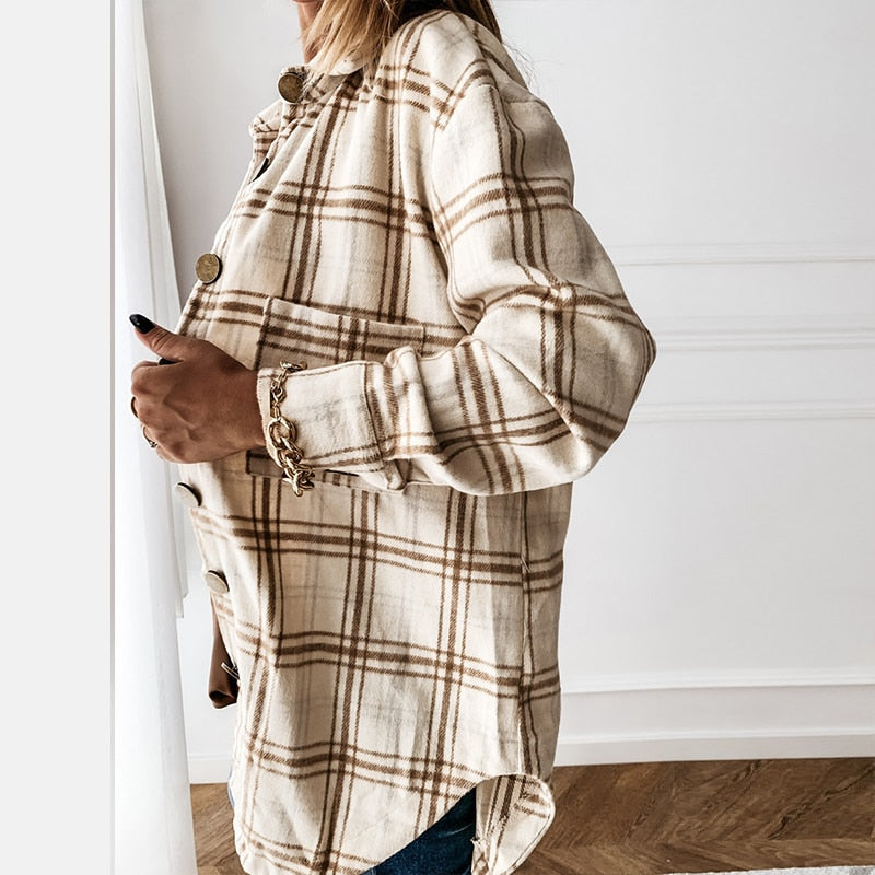 Women's Casual Autumn Flannel