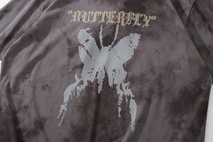 Men's Distressed Butterfly Tee