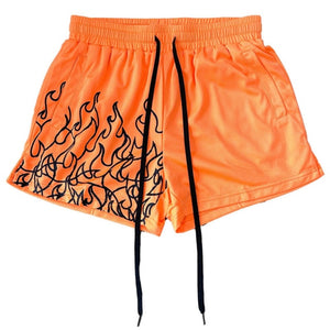 Men's Flame Mesh Shorts
