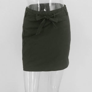 Spring Box Pencil Skirt
