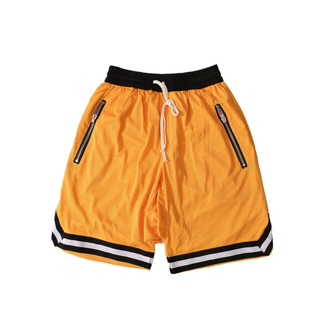 Men's Solid Retro Jersey Shorts