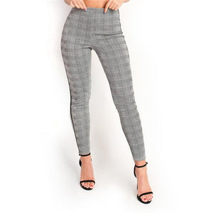 Elastic Stretchy Side Striped Pencil Pants