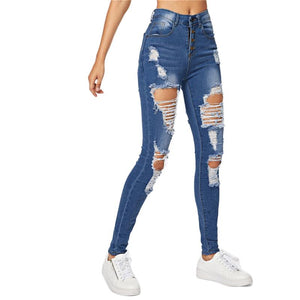 Women’s Ripped Denim Jeans